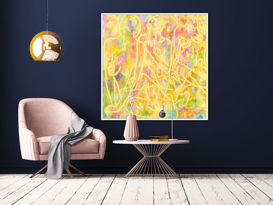 'Fluoro Nudes' - Print