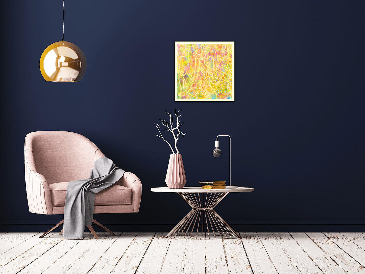 'Fluoro Nudes' - Print